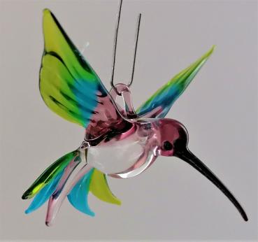 Hängevogel - Kolibri/klein (lila-hellblau-grün)